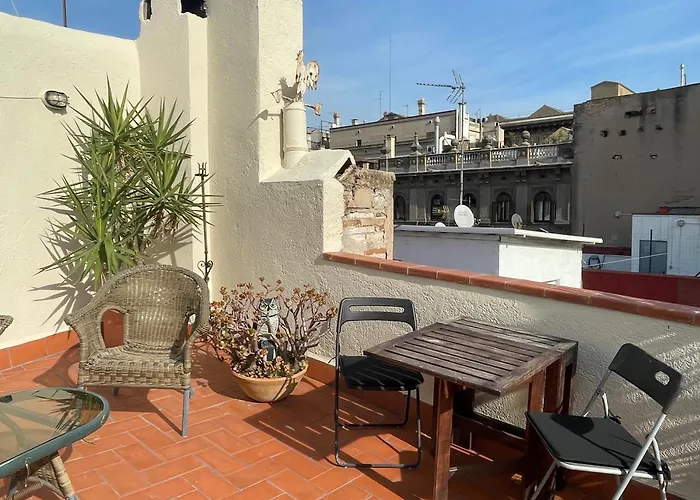 Original Duplex In The Center Of Barcelona